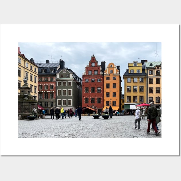 Sweden Stockholm Gamla Stan Old Town Wall Art by Beautiful Cuteness